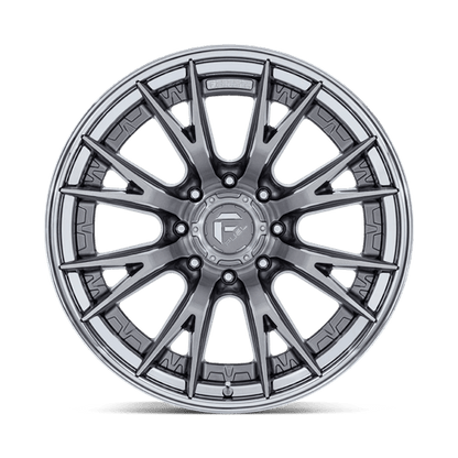 Fuel Offroad FC402 CATALYST Platinum W/ Chrome Lip 20x9 +1 8x180mm 124.2mm