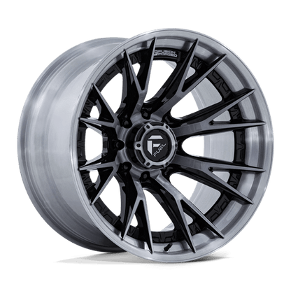 Fuel Offroad FC402 CATALYST Gloss Black Brushed Dark Tint 20x10 -18 8x180mm 124.2mm