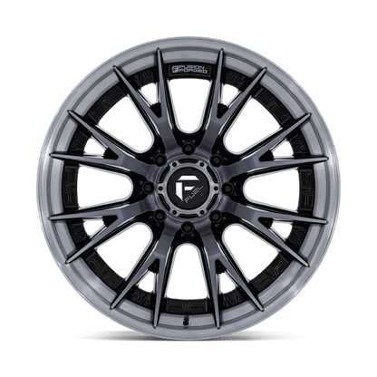 Fuel Offroad FC402 CATALYST Gloss Black Brushed Dark Tint 22x12 -44 8x170mm 125.1mm