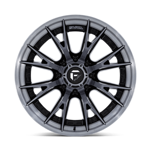 Fuel Offroad FC402 CATALYST Gloss Black Brushed Dark Tint 22x10 -18 8x170mm 125.1mm