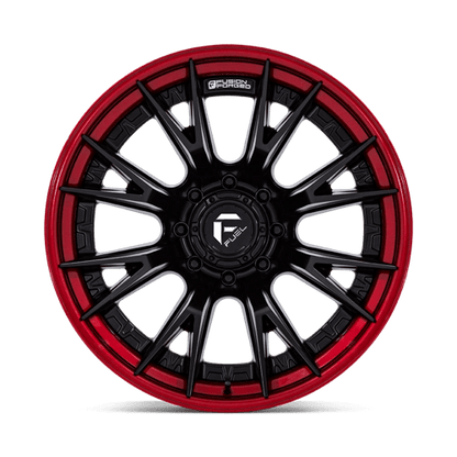 Fuel Offroad FC402 CATALYST Matte Black W/ Candy Red Lip 20x9 +1 8x165.1mm 125.1mm