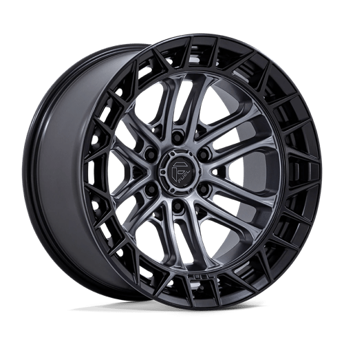 Fuel Offroad FC874 CELSIUS Matte Gunmetal W/ M-blk Lip 20x10 -18 6x139.7mm 106.1mm