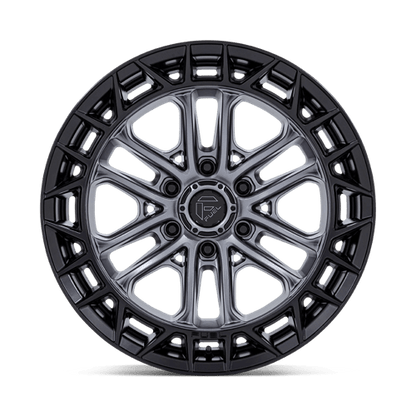 Fuel Offroad FC874 CELSIUS Matte Gunmetal W/ M-blk Lip 20x10 -18 6x139.7mm 106.1mm