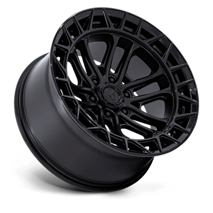 Fuel Offroad FC874 CELSIUS Matte Black W/ G-blk Lip 17x9 +1 6x139.7mm 106.1mm