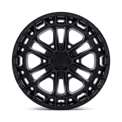 Fuel Offroad FC874 CELSIUS Matte Black W/ G-blk Lip 20x10 -18 6x139.7mm 106.1mm