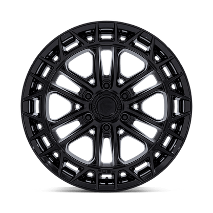 Fuel Offroad FC874 CELSIUS Matte Black W/ G-blk Lip 20x10 -18 6x139.7mm 106.1mm