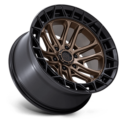 Fuel Offroad FC874 CELSIUS Matte Bronze W/ M-blk Lip 17x9 +1 6x135mm 87.1mm