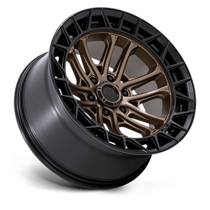 Fuel Offroad FC874 CELSIUS Matte Bronze W/ M-blk Lip 17x9 +1 6x139.7mm 106.1mm