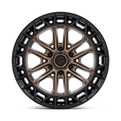 Fuel Offroad FC874 CELSIUS Matte Bronze W/ M-blk Lip 17x9 +1 6x135mm 87.1mm