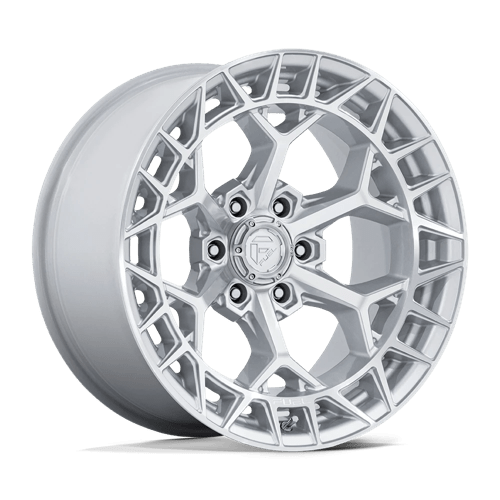 Fuel Offroad FC873 CHARGER Gloss Silver W/ Machined Face 17x9 -12 5x127mm 71.5mm