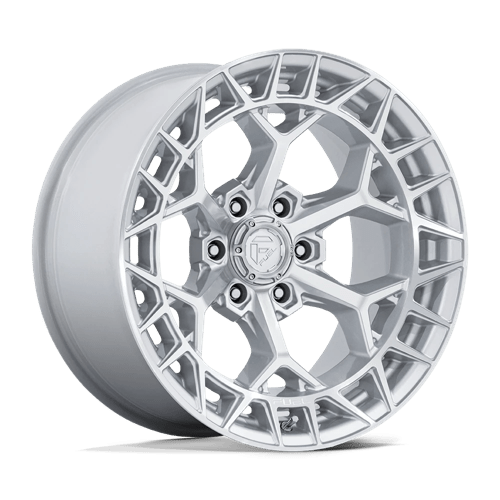 Fuel Offroad FC873 CHARGER Gloss Silver W/ Machined Face 17x9 +1 6x135mm 87.1mm