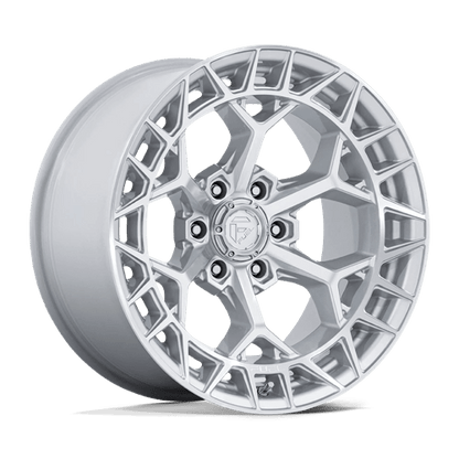 Fuel Offroad FC873 CHARGER Gloss Silver W/ Machined Face 20x9 +1 5x127mm 71.5mm