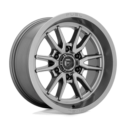 Fuel Offroad D789 CLASH Gunmetal 17x9 -12 6x139.7mm 106.1mm