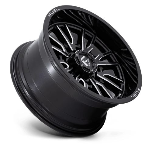 Fuel Offroad D761 CLASH Gloss Black Milled 20x10 -18 8x180mm 124.2mm
