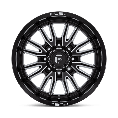 Fuel Offroad D761 CLASH Gloss Black Milled 20x10 -18 8x165.1mm 125.1mm