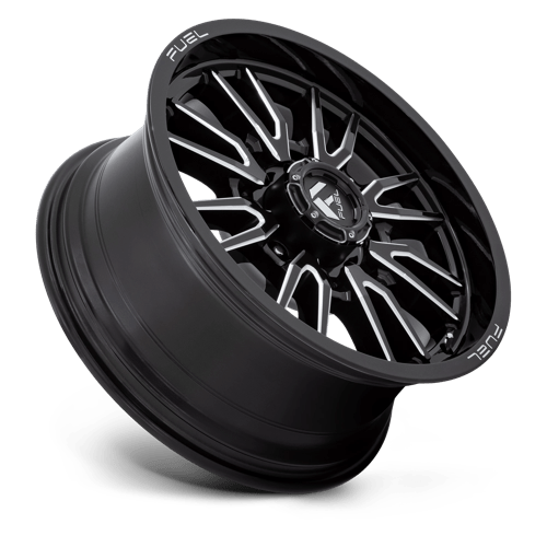 Fuel Offroad D761 CLASH Gloss Black Milled 20x9 +20 8x180mm 124.2mm
