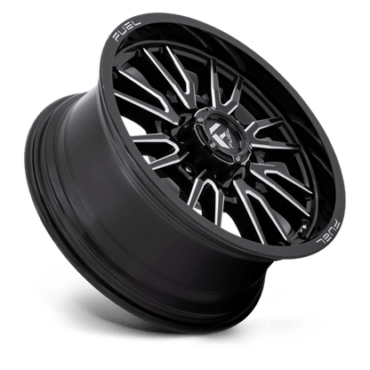 Fuel Offroad D761 CLASH Gloss Black Milled 20x9 +20 8x180mm 124.2mm
