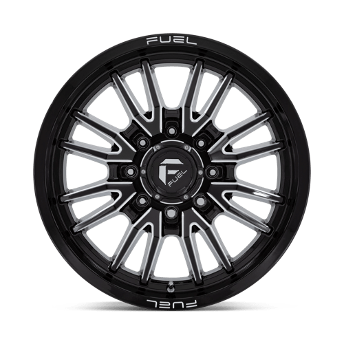 Fuel Offroad D761 CLASH Gloss Black Milled 20x9 +20 8x170mm 125.1mm