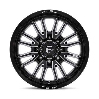 Fuel Offroad D761 CLASH Gloss Black Milled 20x9 +20 8x170mm 125.1mm