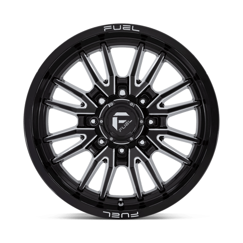 Fuel Offroad D761 CLASH Gloss Black Milled 20x9 +1 8x165.1mm 125.1mm
