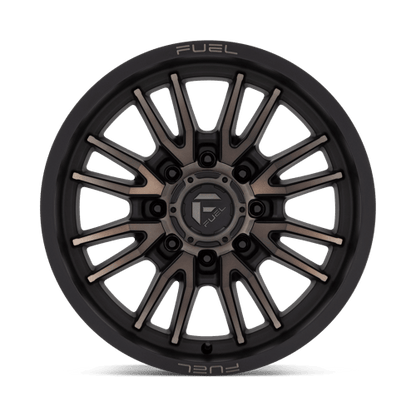 Fuel Offroad D762 CLASH Matte Black Double Dark Tint 20x9 +20 8x170mm 125.1mm