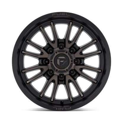 Fuel Offroad D762 CLASH Matte Black Double Dark Tint 20x9 +1 8x170mm 125.1mm