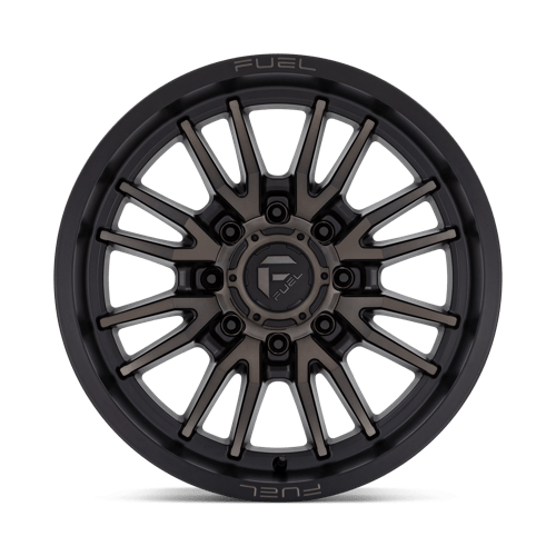 Fuel Offroad D762 CLASH Matte Black Double Dark Tint 20x9 +1 8x180mm 124.2mm