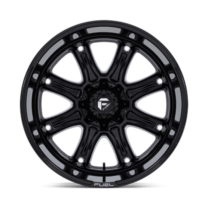 Fuel Offroad DARKSTAR Gloss Black Milled 22x9 +1 6x135|6x139.7mm 106.1mm