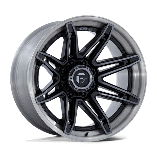 Fuel Offroad FC401 BRAWL Gloss Black Brushed Dark Tint 22x12 -44 8x165.1mm 125.1mm