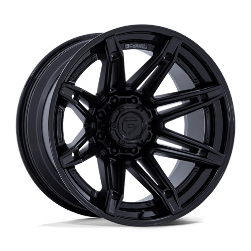 Fuel Offroad FC401 BRAWL Matte Black W/ Gloss Black Lip 22x12 -44 6x135mm 87.1mm
