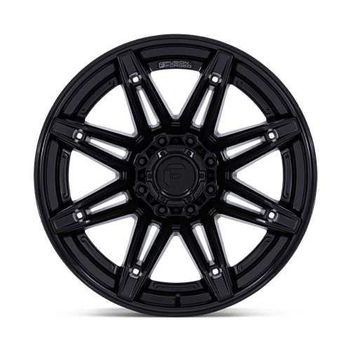 Fuel Offroad FC401 BRAWL Matte Black W/ Gloss Black Lip 22x10 -18 6x135mm 87.1mm