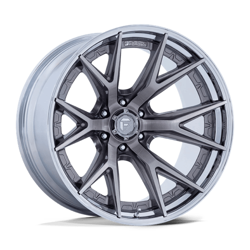 Fuel Offroad FC402 CATALYST Platinum W/ Chrome Lip 20x10 -18 6x135mm 87.1mm
