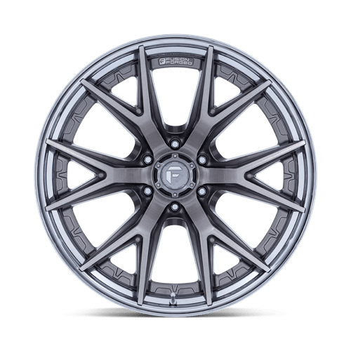 Fuel Offroad FC402 CATALYST Platinum W/ Chrome Lip 20x9 +1 6x139.7mm 106.1mm