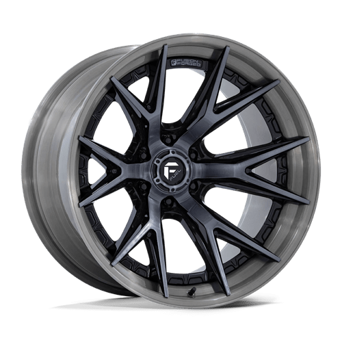 Fuel Offroad FC402 CATALYST Gloss Black Brushed Dark Tint 20x9 +20 6x139.7mm 106.1mm