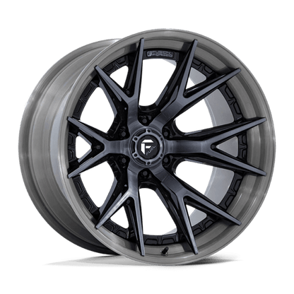 Fuel Offroad FC402 CATALYST Gloss Black Brushed Dark Tint 20x10 -18 6x135mm 87.1mm
