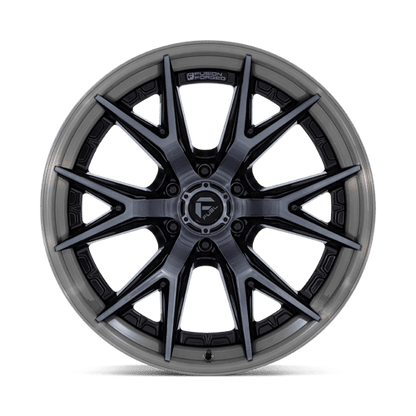 Fuel Offroad FC402 CATALYST Gloss Black Brushed Dark Tint 20x9 +20 6x135mm 87.1mm