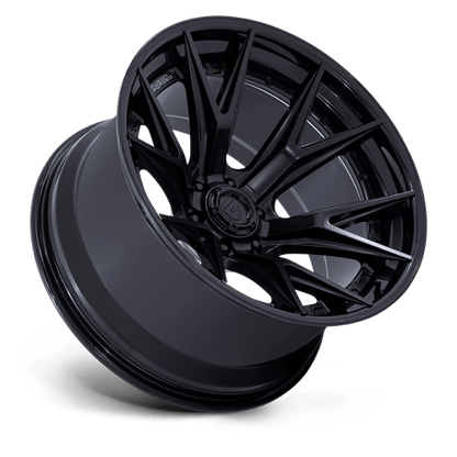 Fuel Offroad FC402 CATALYST Matte Black W/ Gloss Black Lip 24x12 -44 6x139.7mm 106.1mm