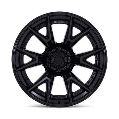 Fuel Offroad FC402 CATALYST Matte Black W/ Gloss Black Lip 24x12 -44 6x139.7mm 106.1mm