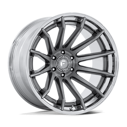 Fuel Offroad FC403 BURN Platinum W/ Chrome Lip 20x9 +1 6x139.7mm 106.1mm