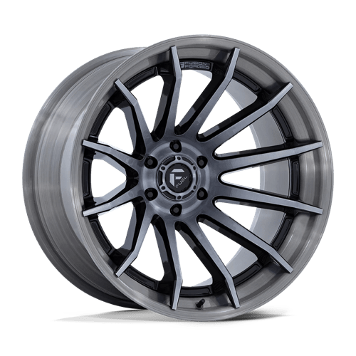 Fuel Offroad FC403 BURN Gloss Black Brushed Dark Tint 22x10 -18 5x127mm 71.5mm