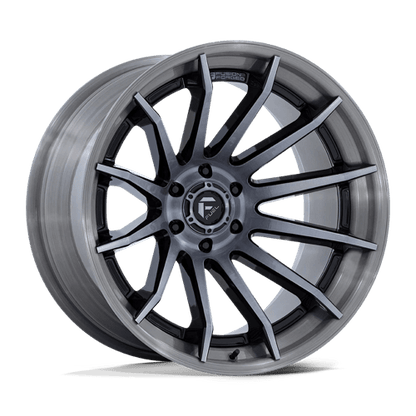 Fuel Offroad FC403 BURN Gloss Black Brushed Dark Tint 20x10 -18 5x127mm 71.5mm