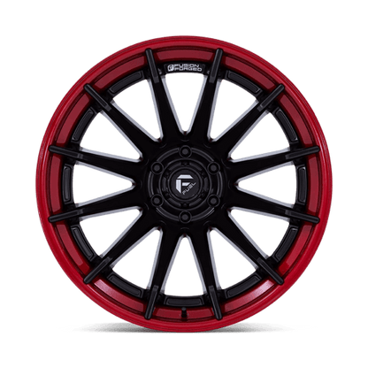 Fuel Offroad FC403 BURN Matte Black W/ Candy Red Lip 22x10 -18 5x127mm 71.5mm