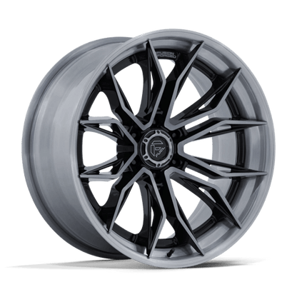 Fuel Offroad FC404 MUTINY Gloss Black Brushed Dark Tint 20x9 +1 6x139.7mm 106.1mm