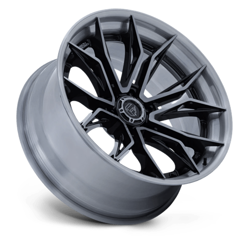 Fuel Offroad FC404 MUTINY Gloss Black Brushed Dark Tint 22x10 0 8x170mm 125.1mm