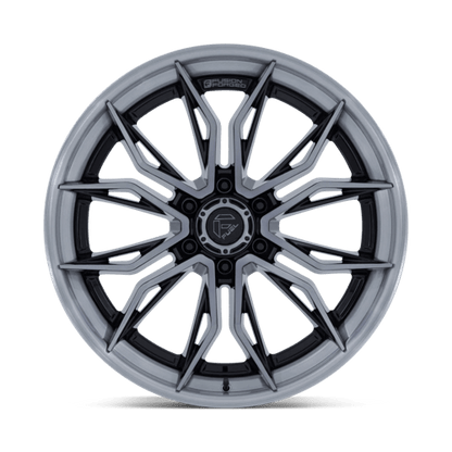 Fuel Offroad FC404 MUTINY Gloss Black Brushed Dark Tint 20x9 +1 6x139.7mm 106.1mm