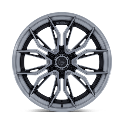 Fuel Offroad FC404 MUTINY Gloss Black Brushed Dark Tint 20x9 +1 8x180mm 124.2mm