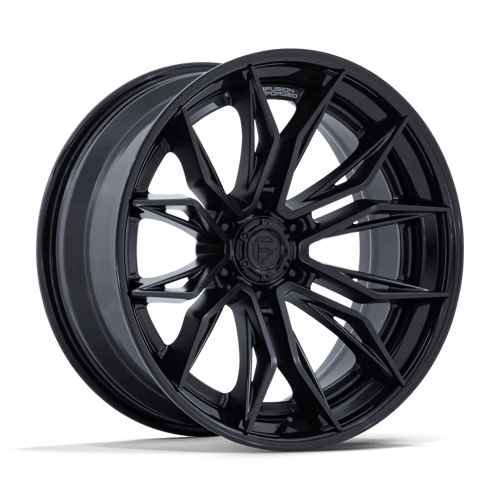 Fuel Offroad FC404 MUTINY Matte Black W/ Gloss Black Lip 22x10 -18 6x139.7mm 106.1mm
