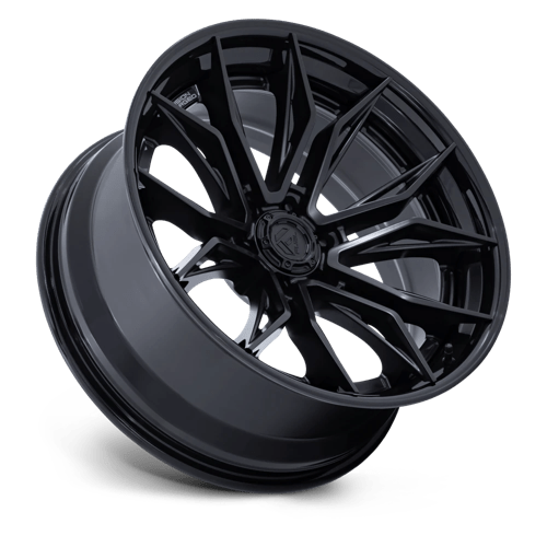 Fuel Offroad FC404 MUTINY Matte Black W/ Gloss Black Lip 20x10 -18 6x139.7mm 106.1mm