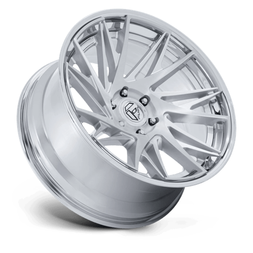 Fuel Offroad FC405 DYNAMO Gloss Silver Brushed W/ Chr-lp 20x9 +1 5x127mm 71.5mm