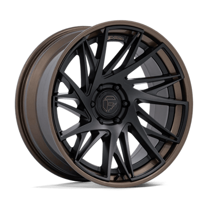 Fuel Offroad FC405 DYNAMO Matte Black W/ G-bronze Lip 22x10 -18 6x139.7mm 106.1mm